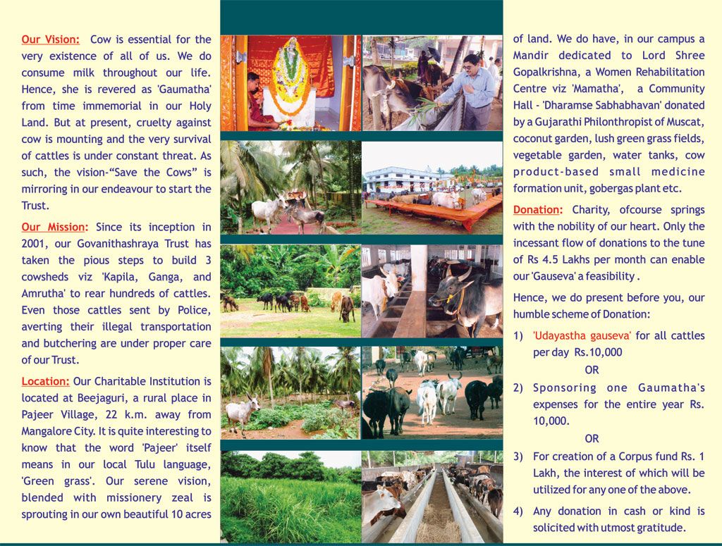 A Call of Gaumatha brochure inside
